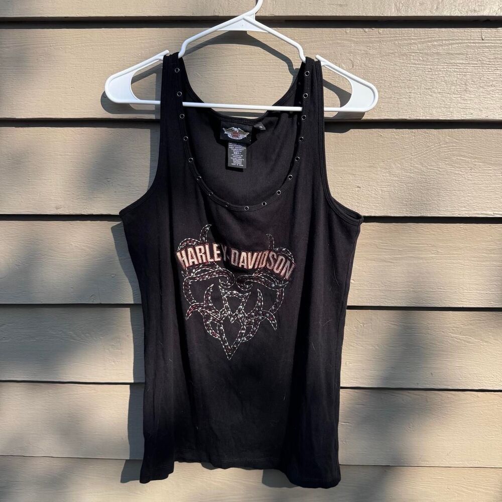 Harley-davidson Women's Black Vest